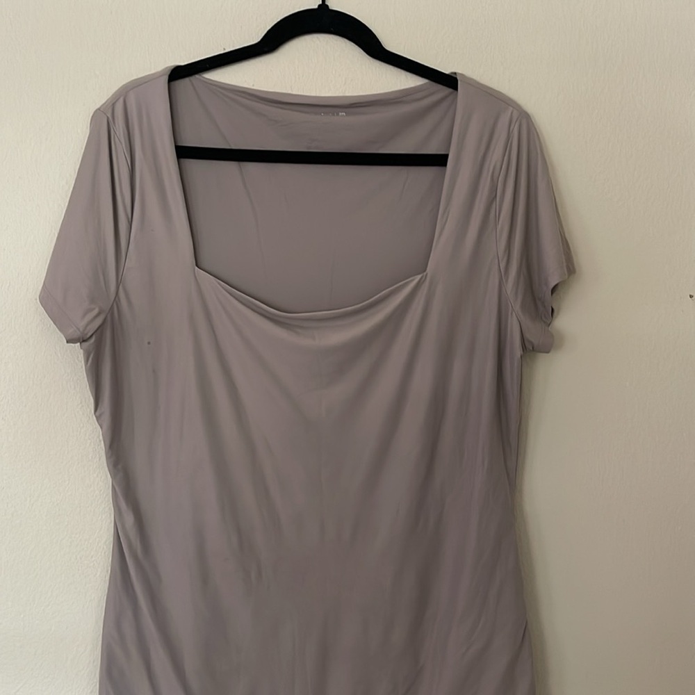 Abercrombie & Fitch Women's Gray Bodysuit Size XXL